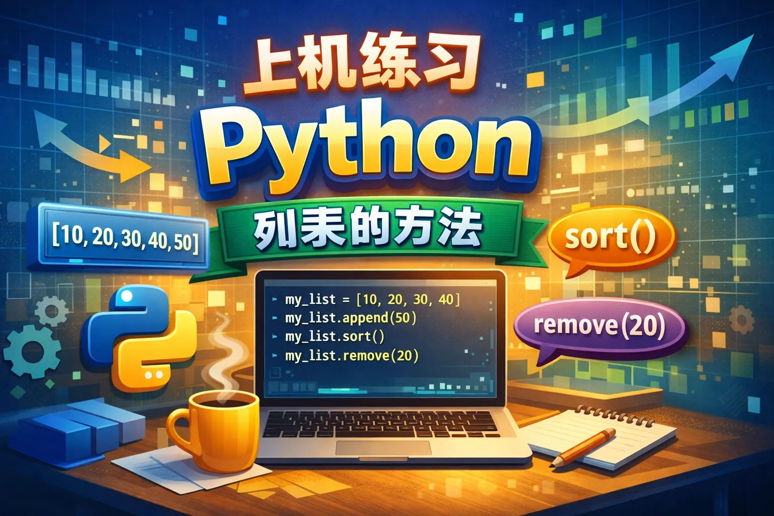 上机练习python列表的方法