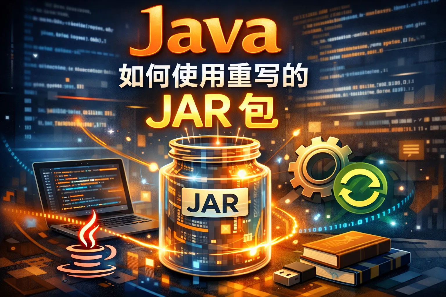 java如何使用重写的jar包