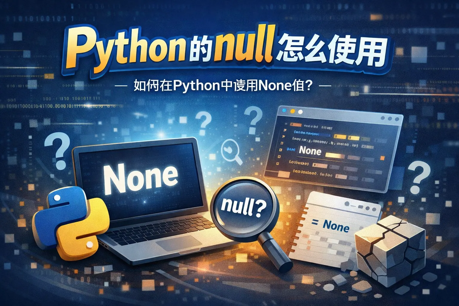 python的null怎么使用