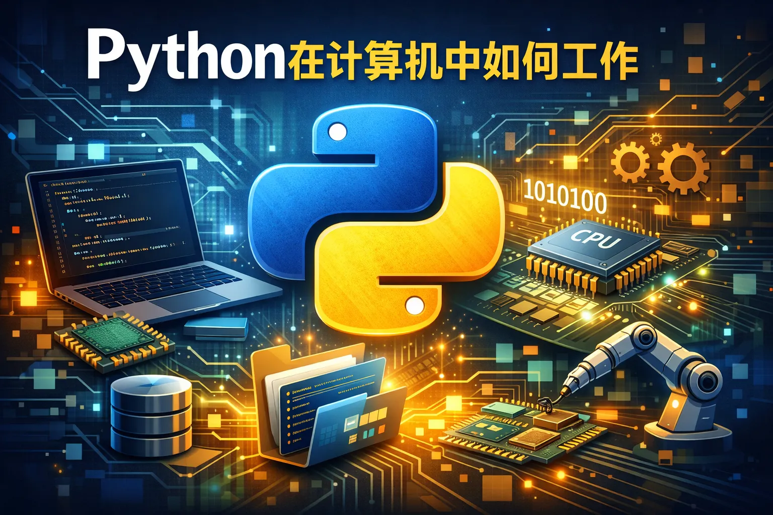 python在计算机中如何工作