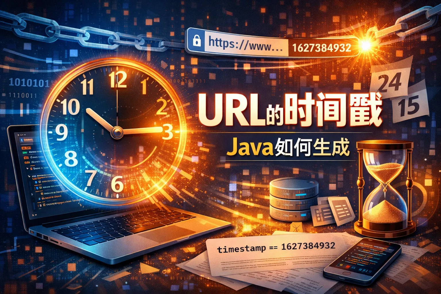 url的时间戳java如何生成