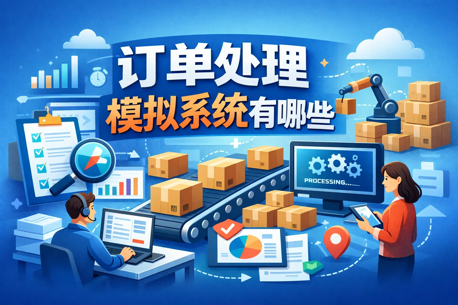 订单处理模拟系统有哪些