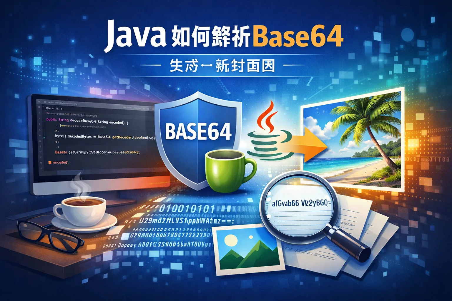 java 如何解析base64