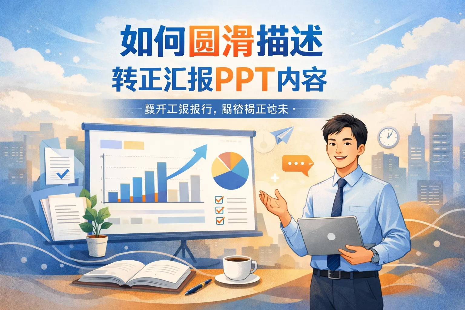 如何圆滑描述转正汇报ppt内容