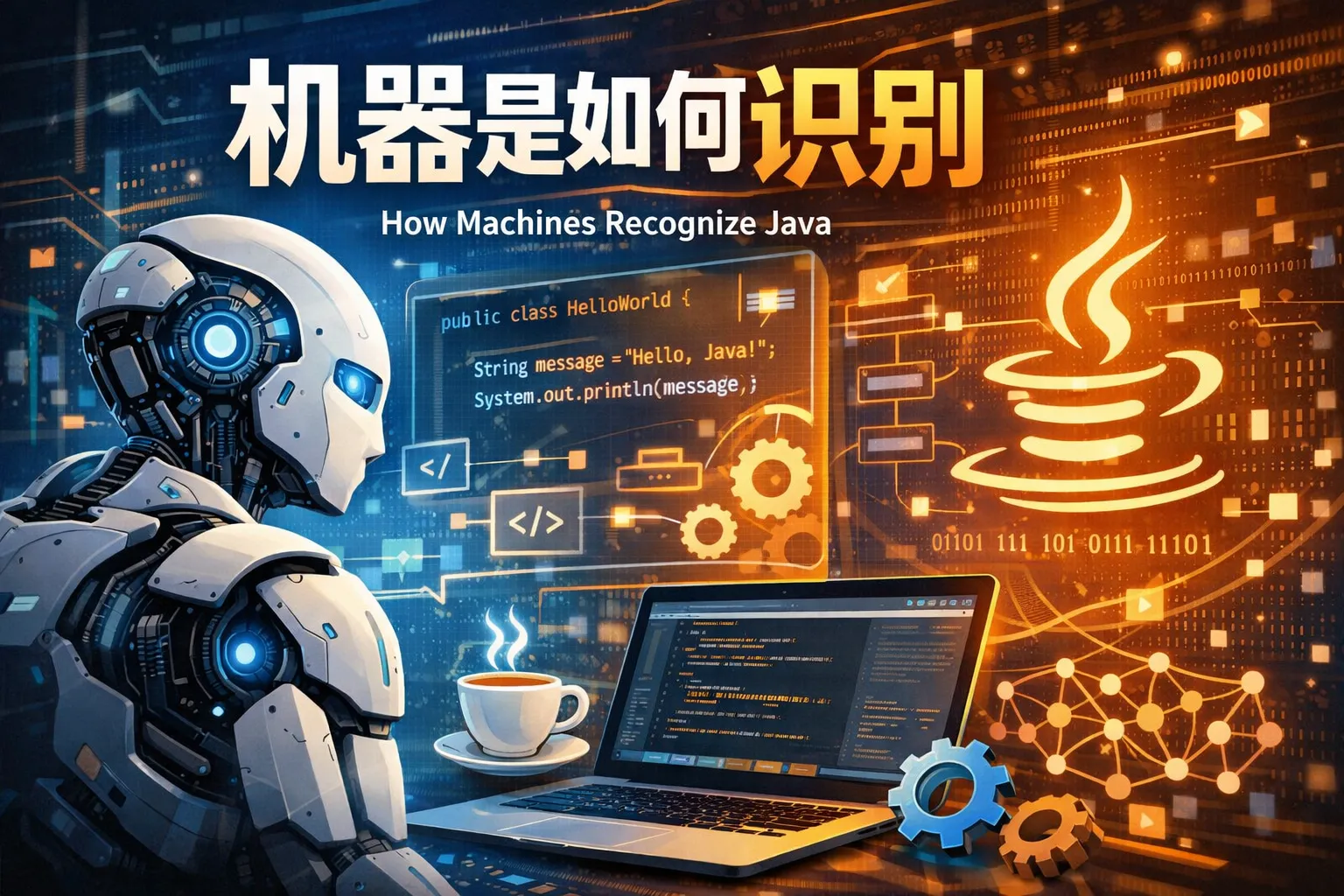 机器是如何识别java