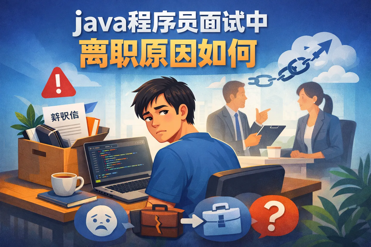 java程序员面试中离职原因如何