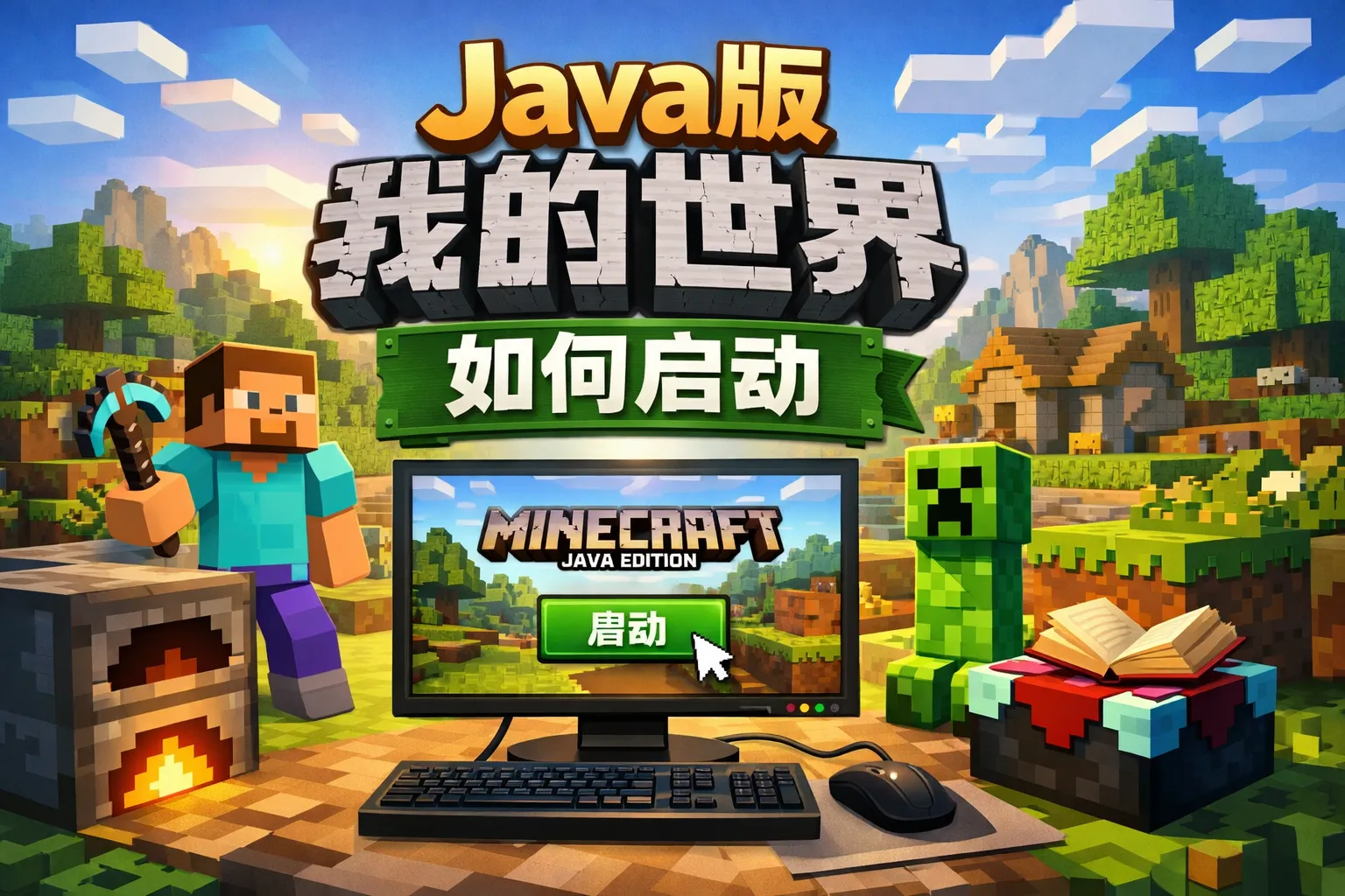 java版我的世界如何启动