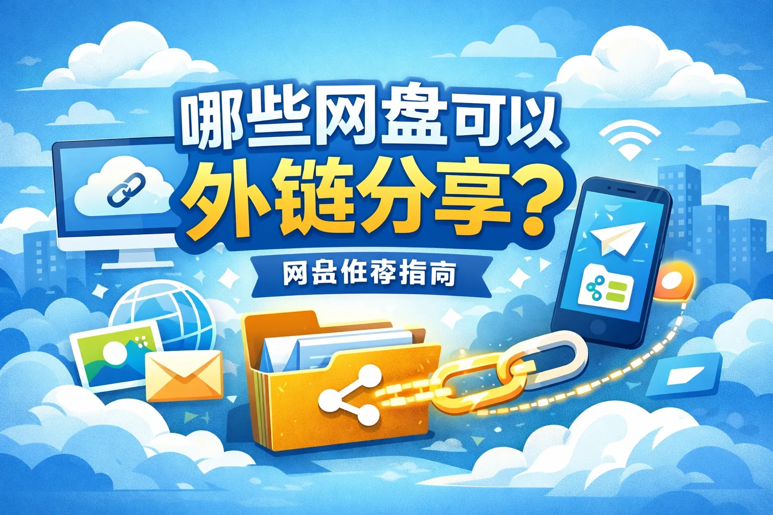 哪些网盘可以外链分享
