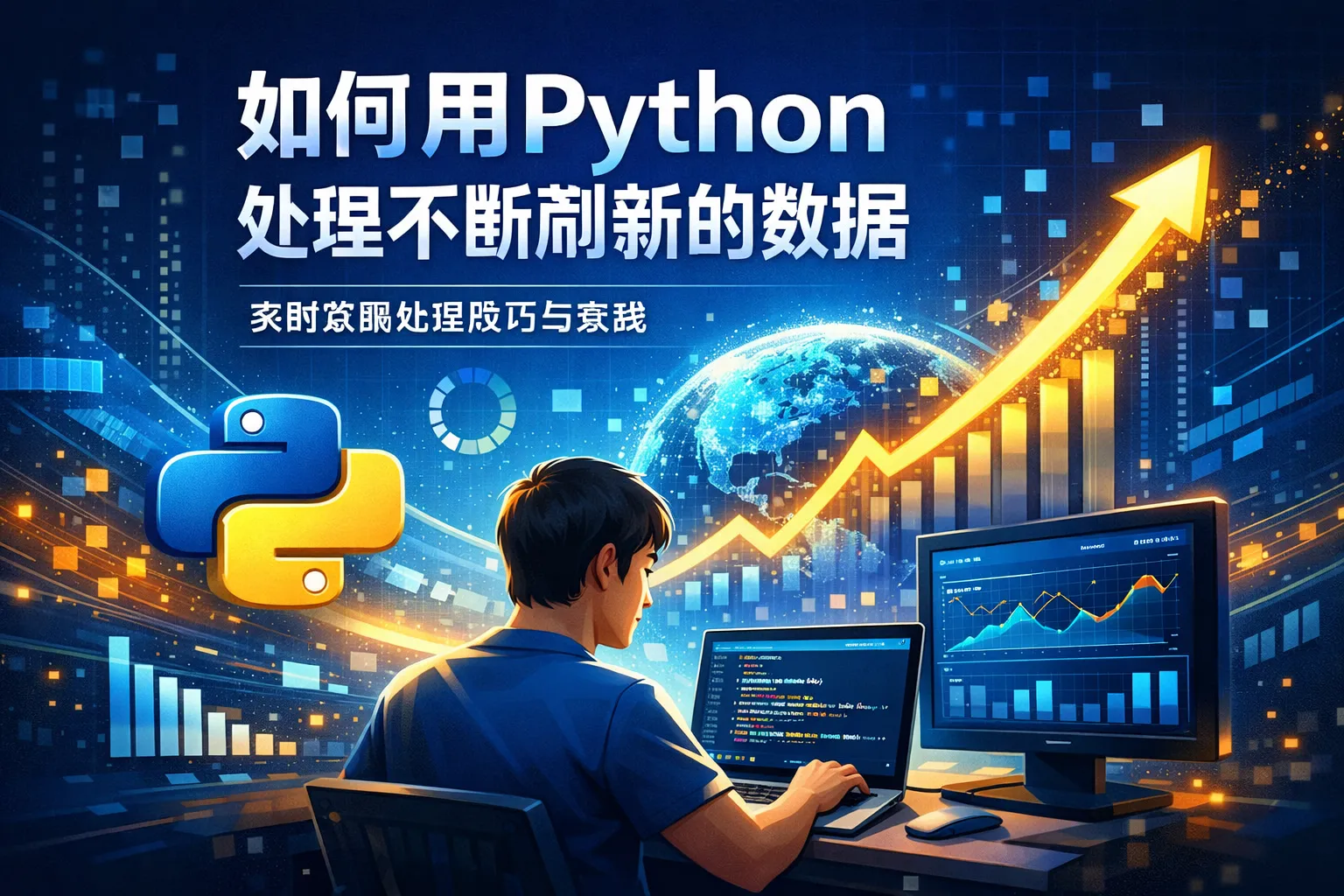 如何用python 处理不断刷新的数据