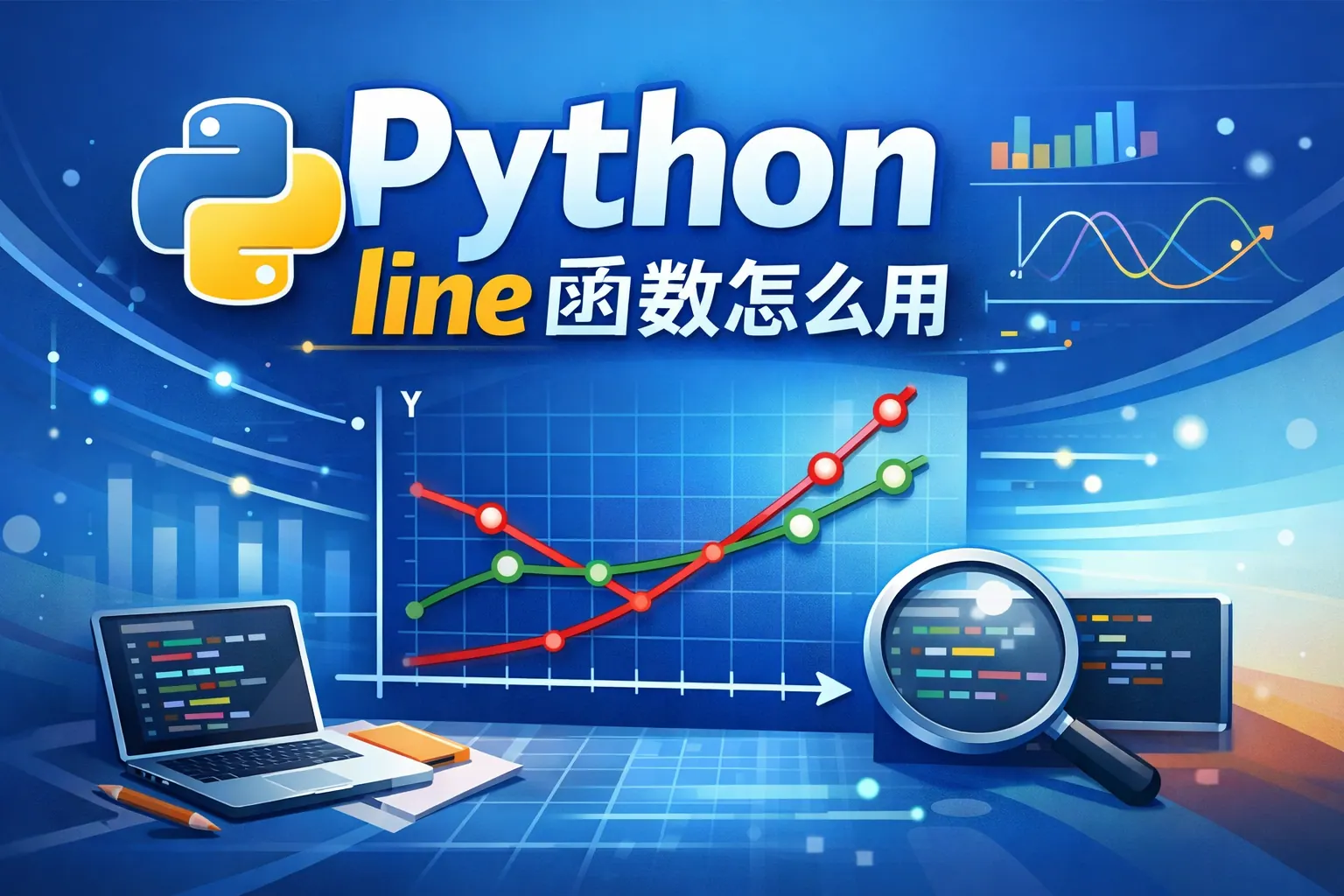 python line函数怎么用