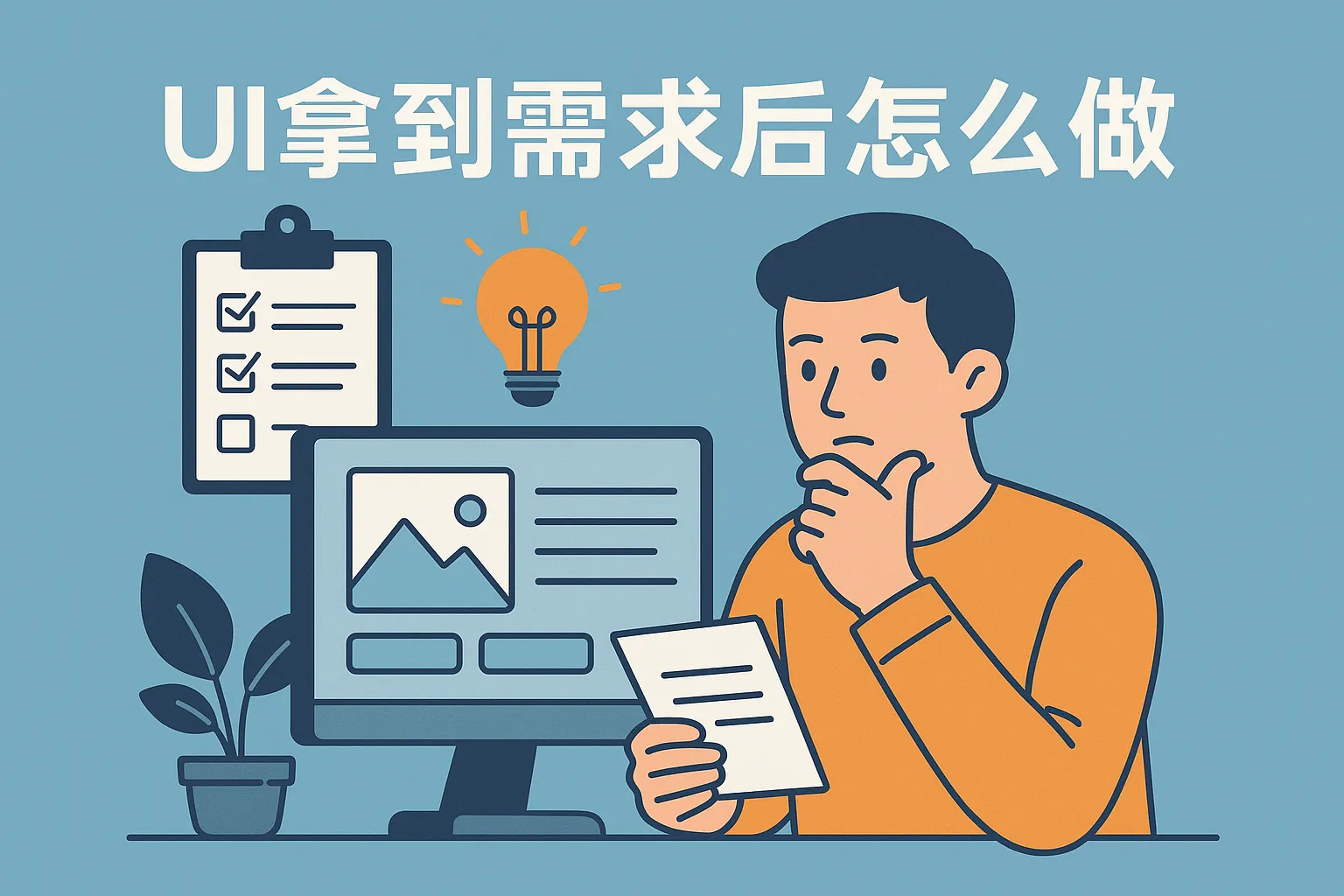 ui拿到需求后怎么做