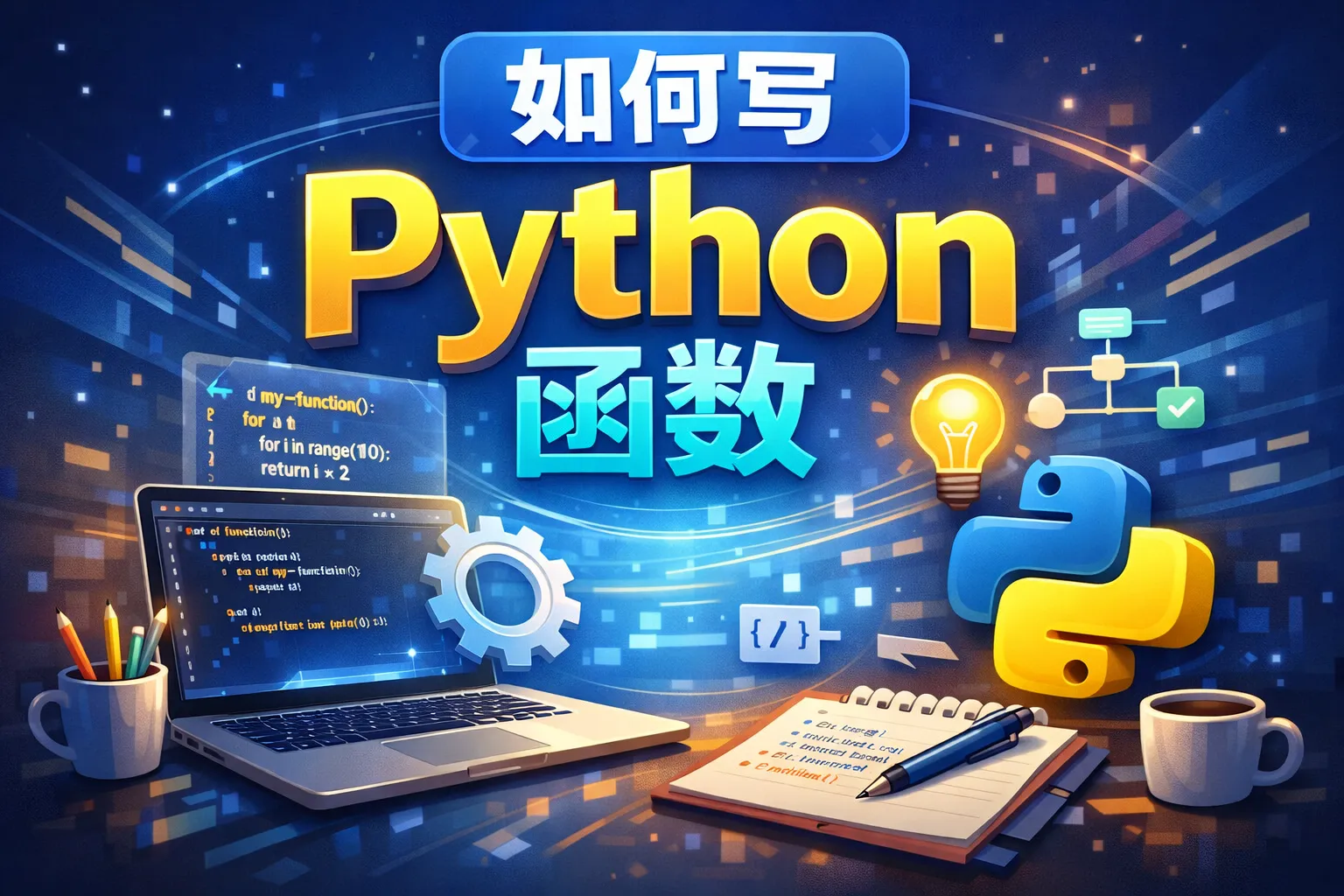 如何写python函数