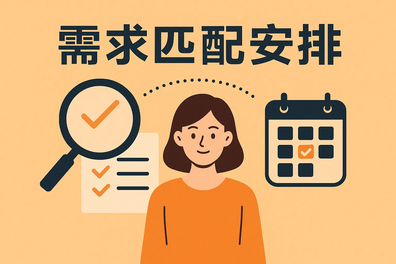 需求匹配安排怎么写的