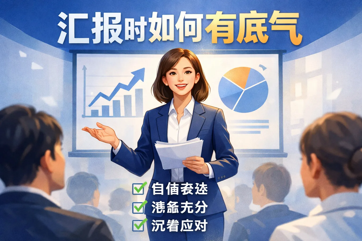 汇报时如何有底气