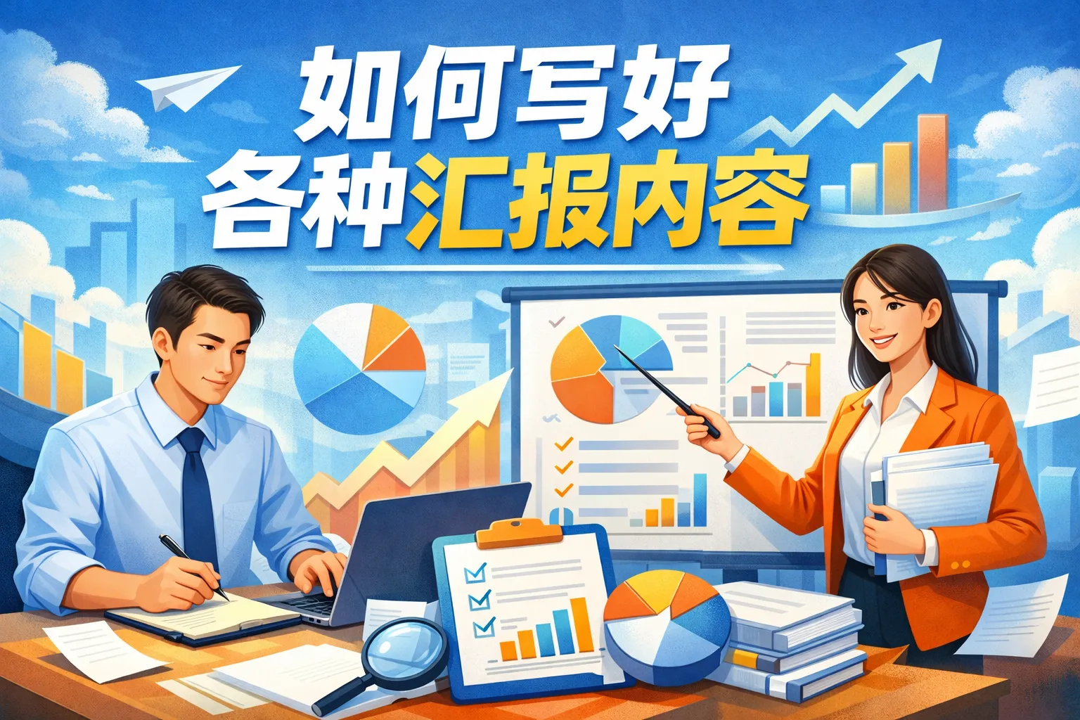 如何写好各种汇报内容