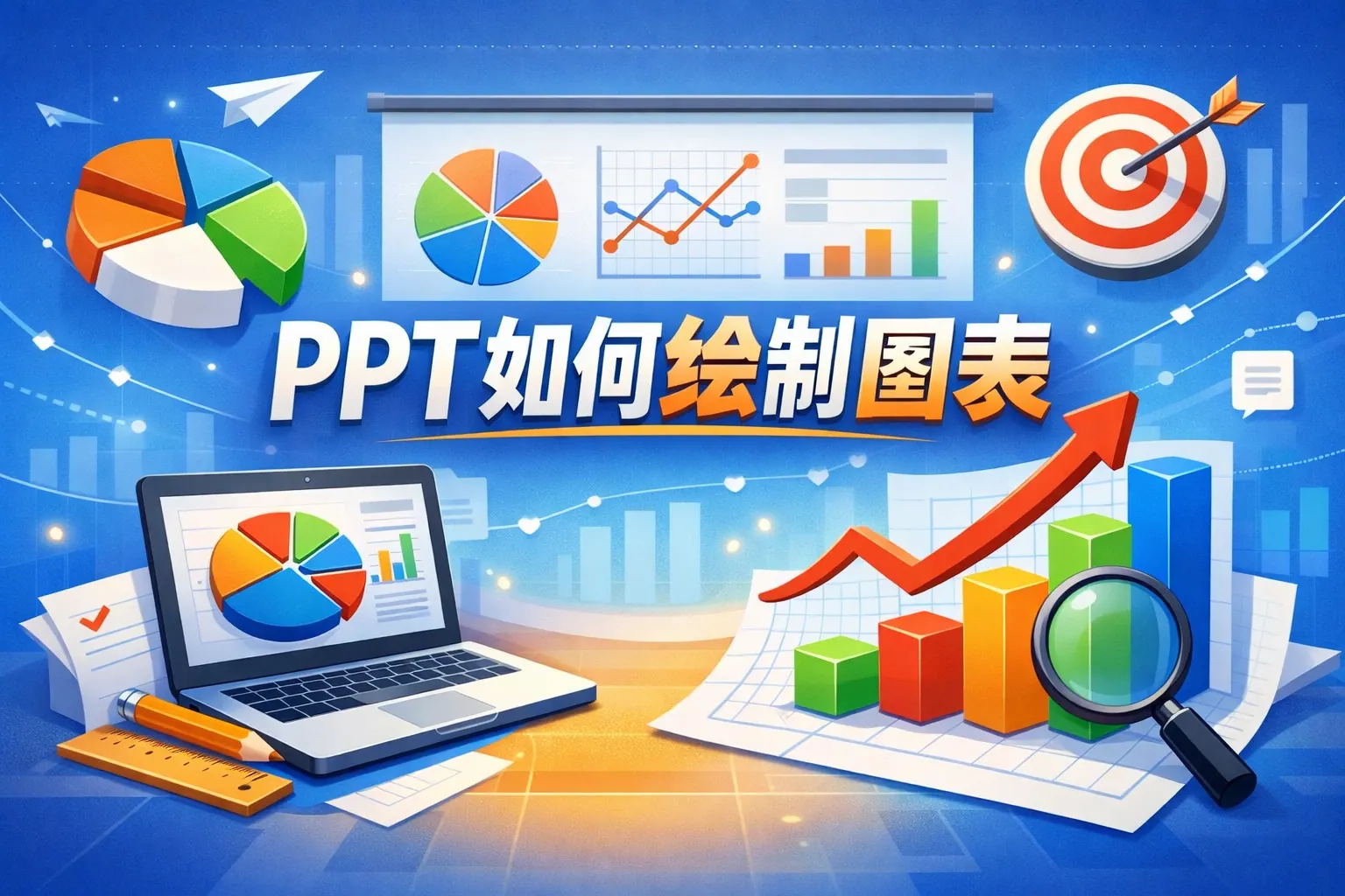 ppt如何绘制图表