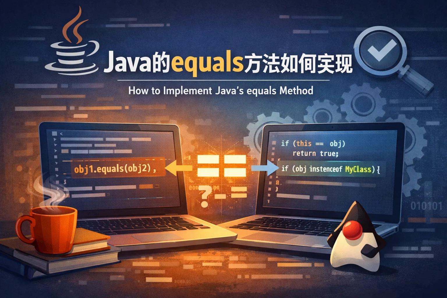 java的equal方法如何实现