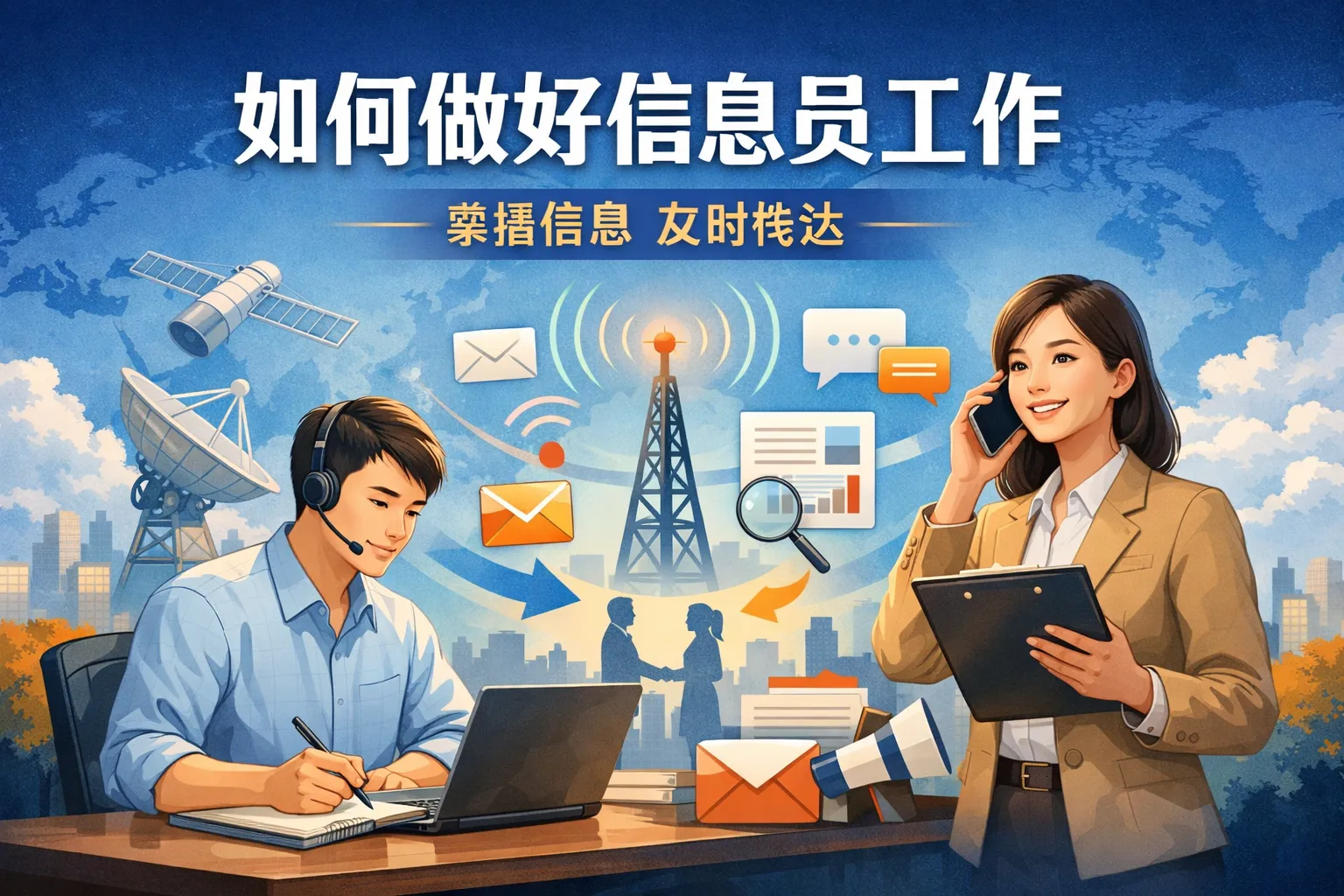如何做好信息员工作