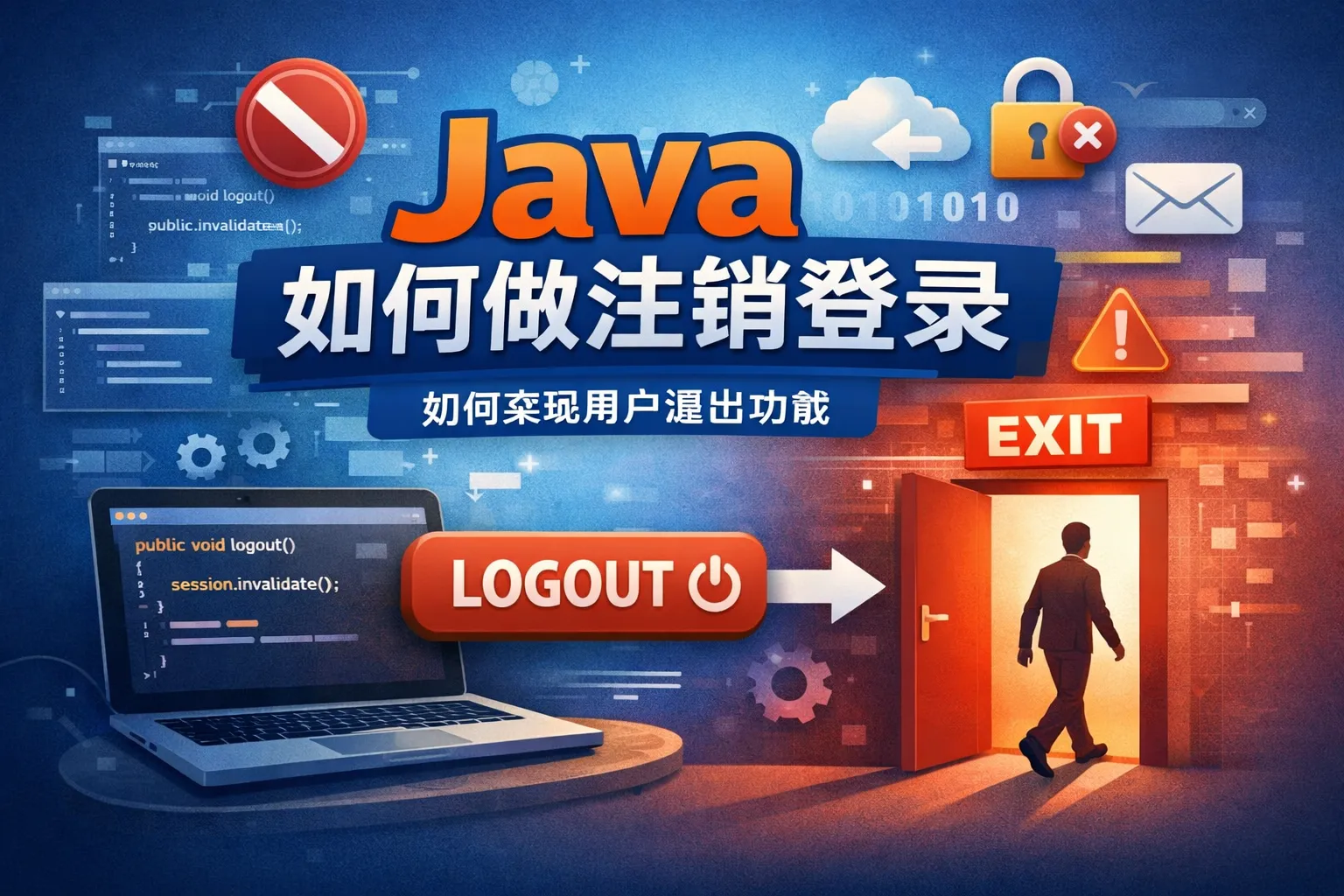 java如何做注销登录