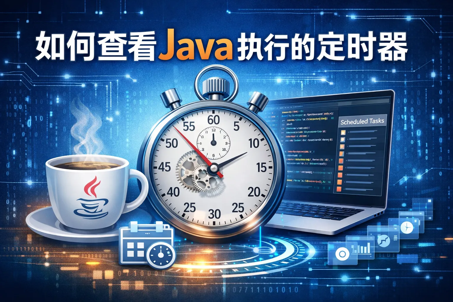 如何查看java执行的定时器