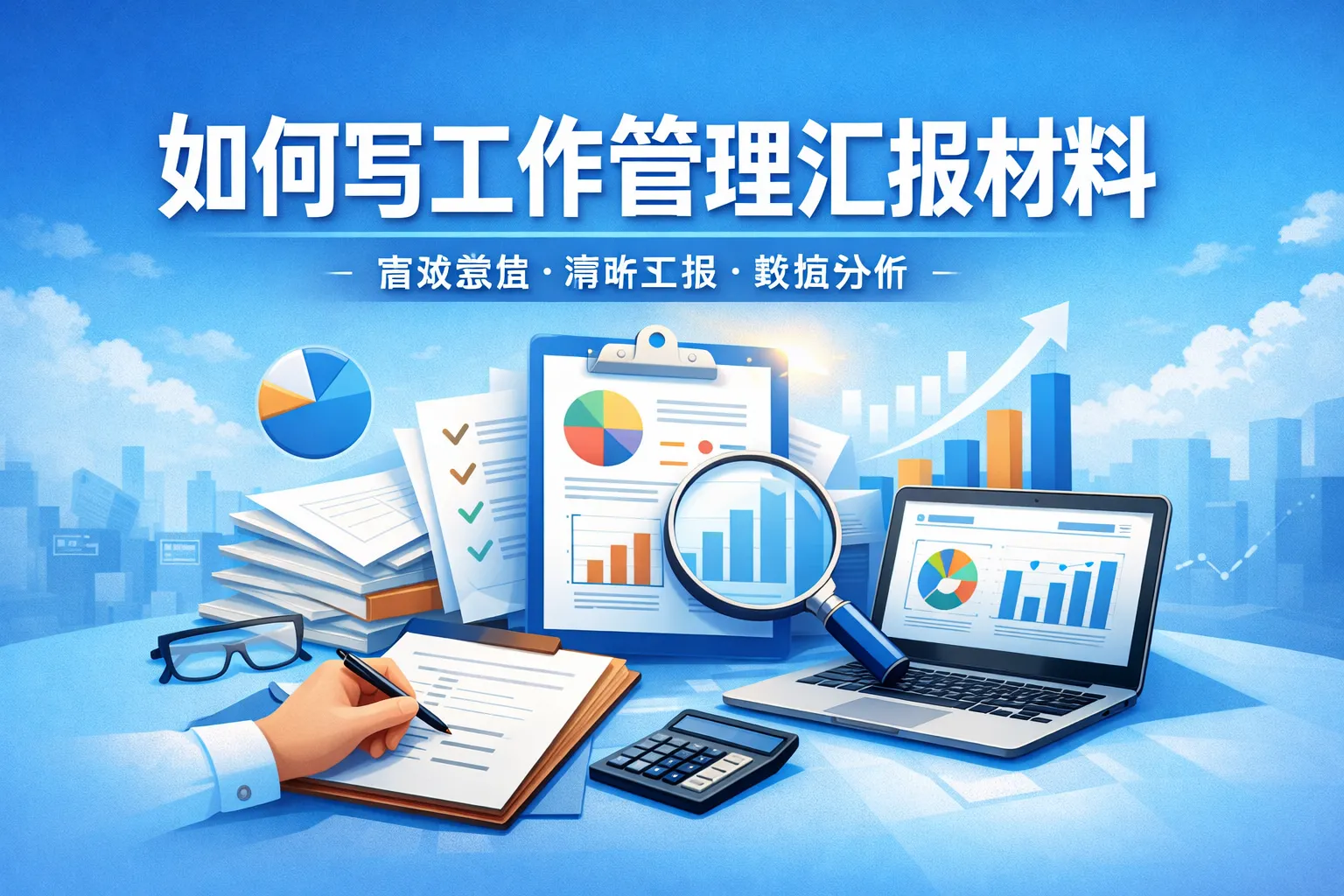 如何写工作管理汇报材料