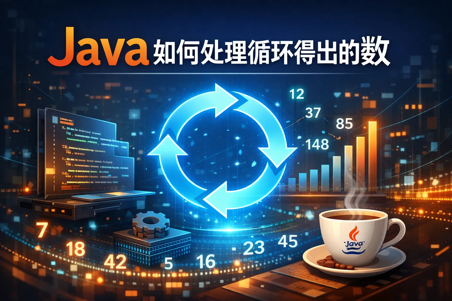 java如何处理循环得出的数