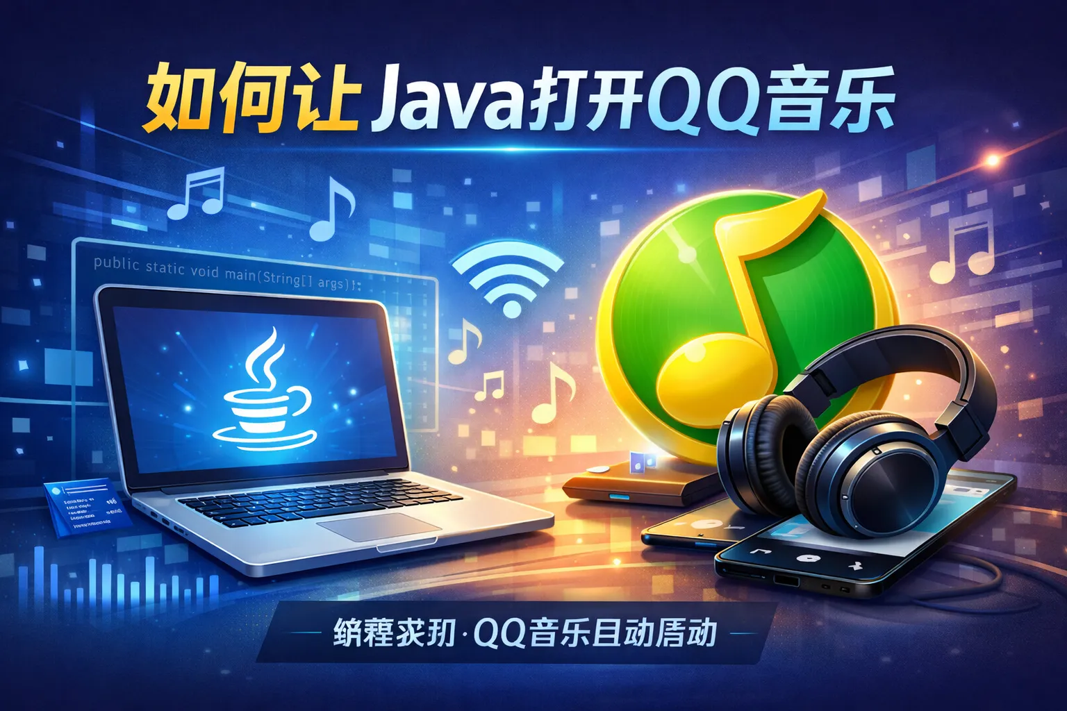 如何让java打开qq音乐