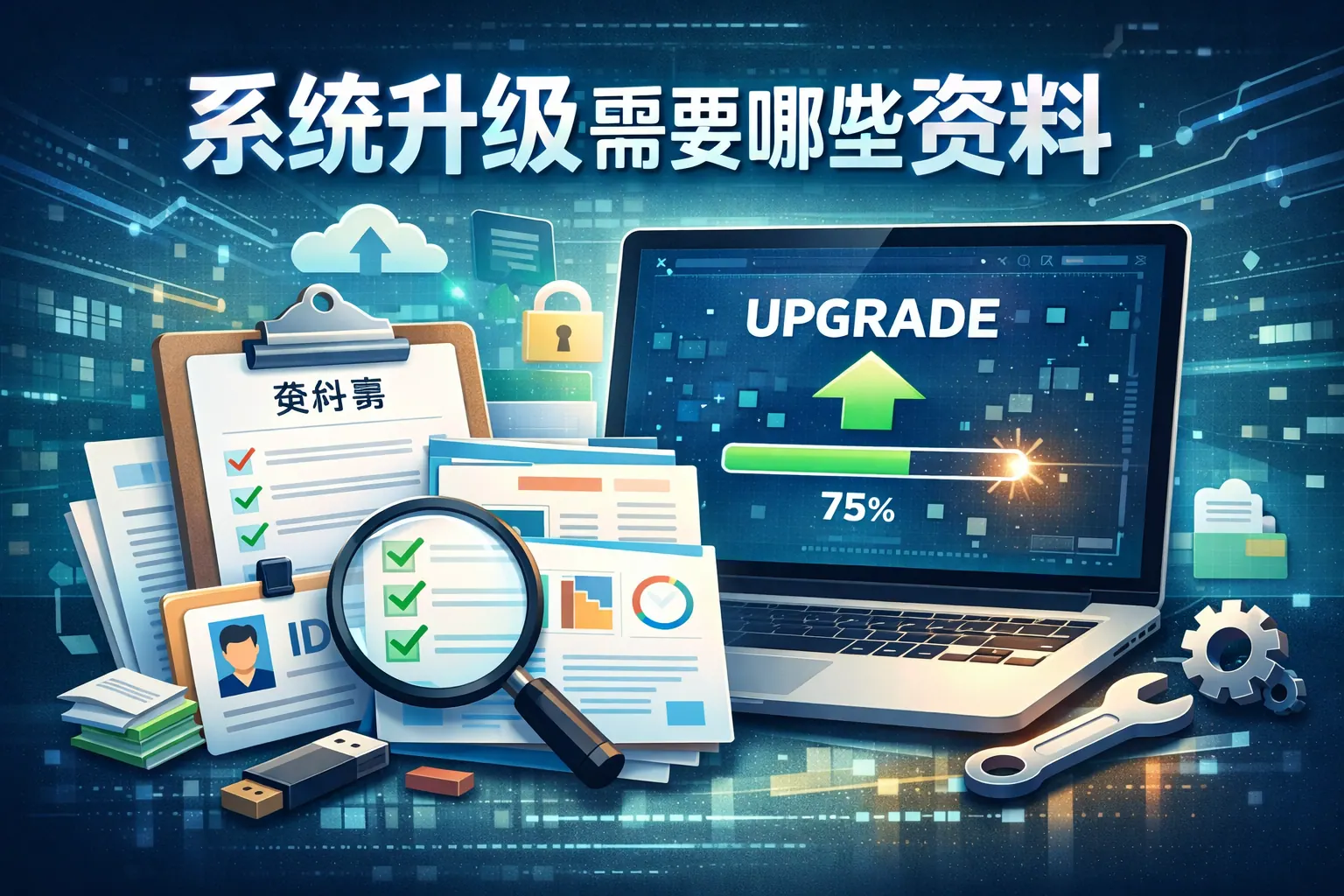 系统升级需要哪些资料