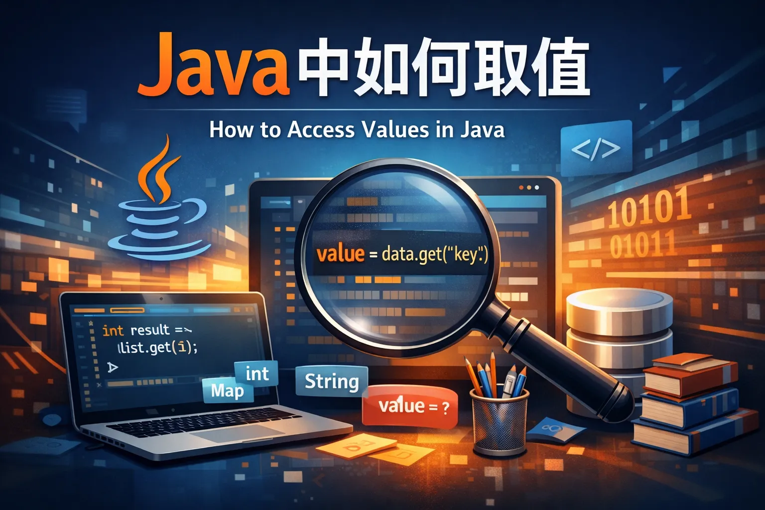 java中如何取值