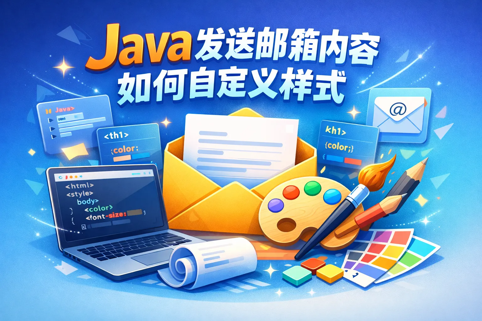 java发送邮箱内容如何自定义样式