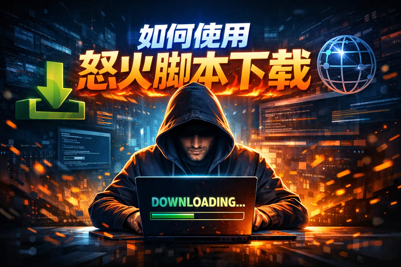 如何使用怒火脚本下载