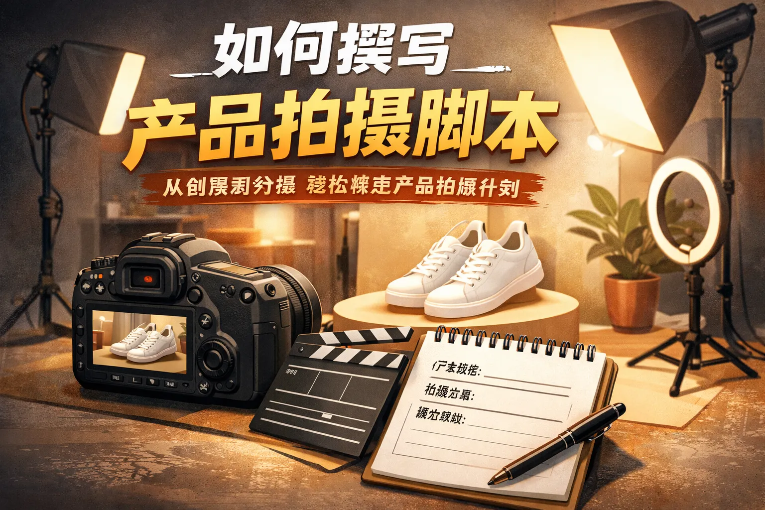 如何撰写产品拍摄脚本