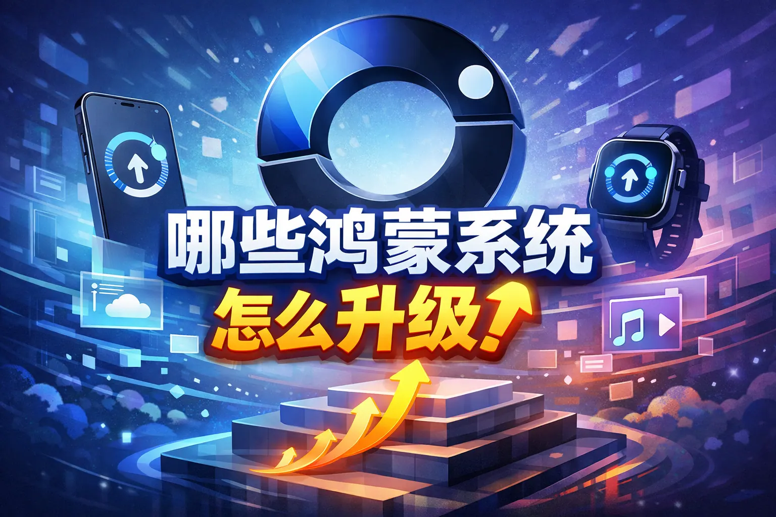 哪些鸿蒙系统怎么升级