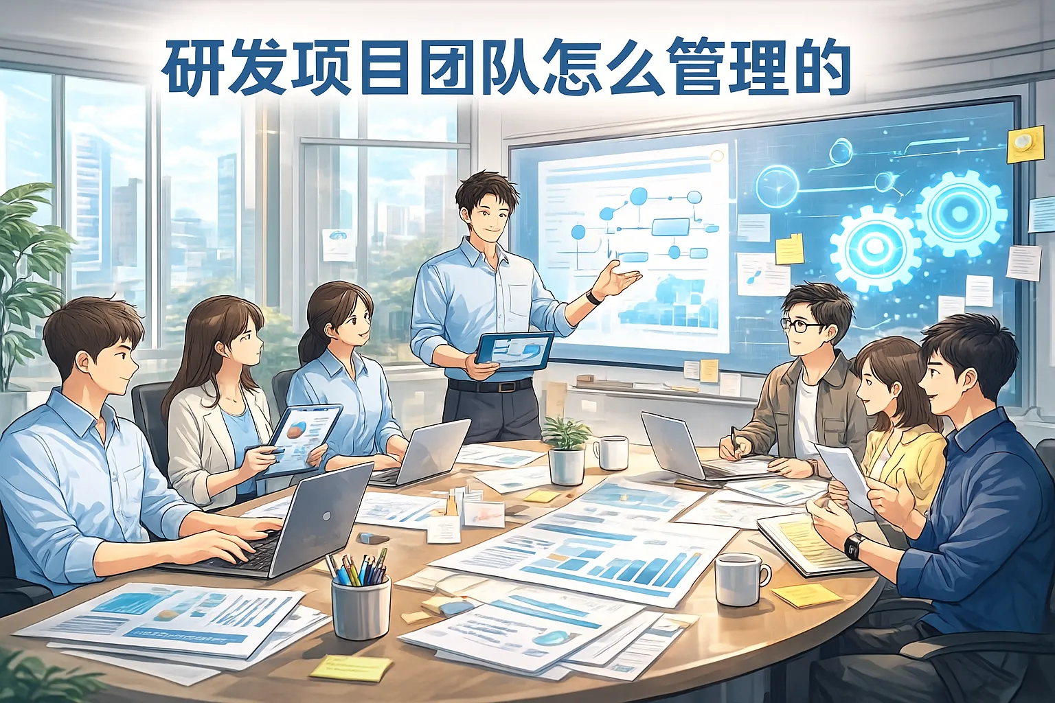 研发项目团队怎么管理的