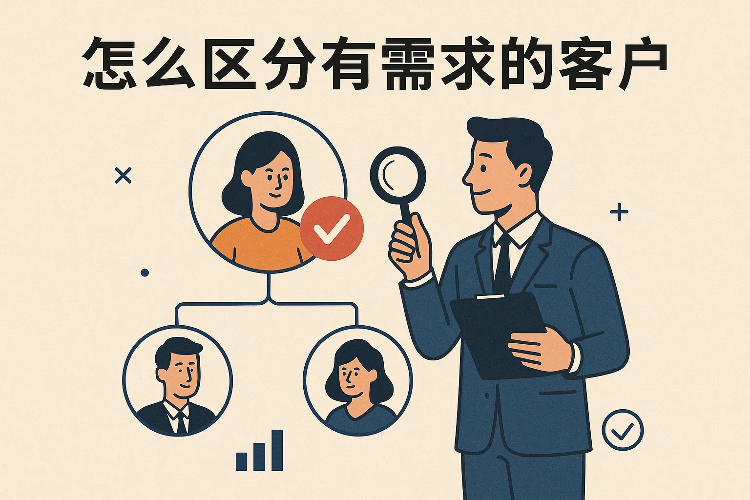 怎么区分有需求的客户