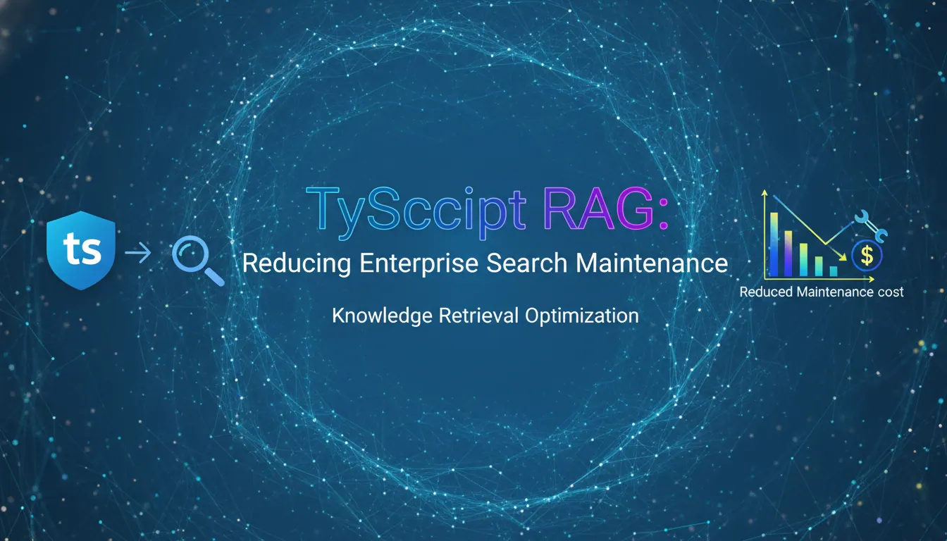 TypeScript 工程中 RAG 如何降低企业文档检索的维护成本
