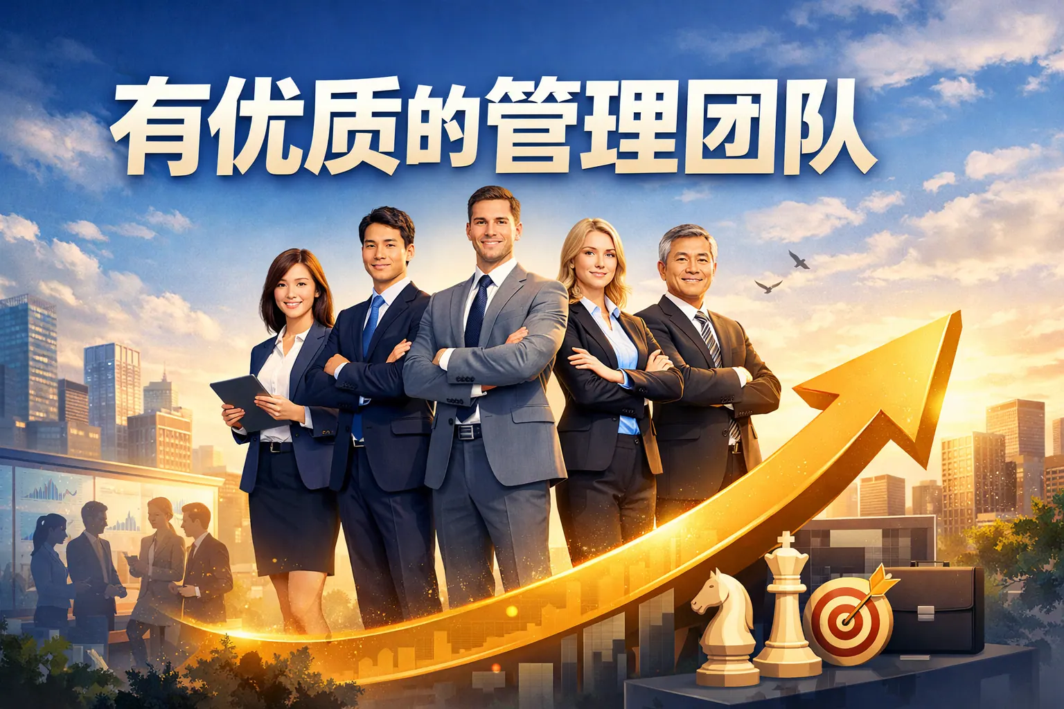 有优质的管理团队