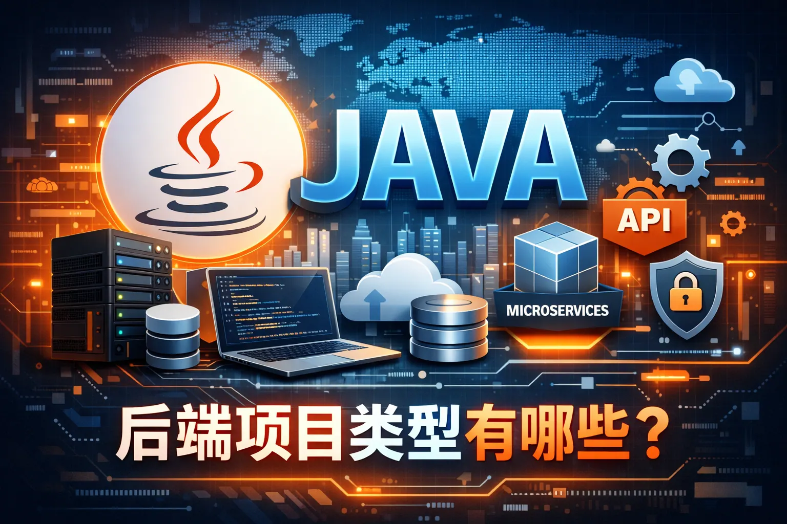 java后端项目类型有哪些