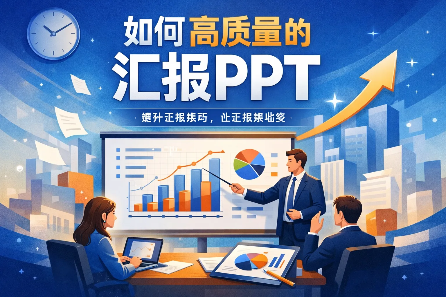 如何高质量的汇报ppt