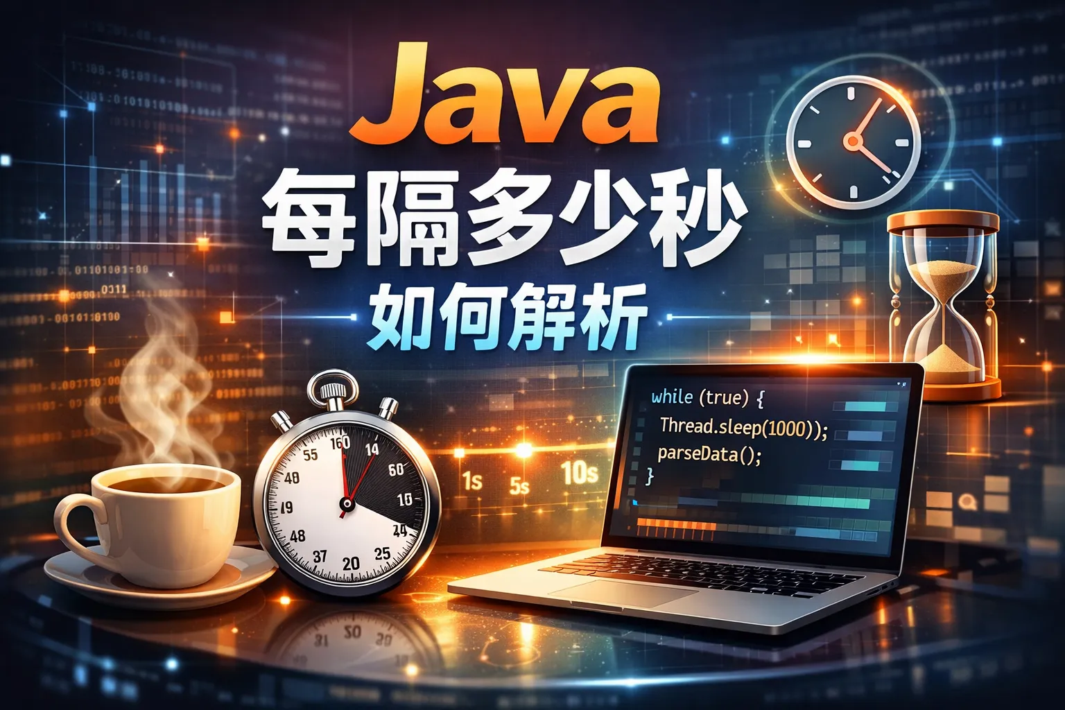 Java每隔多少秒如何解析