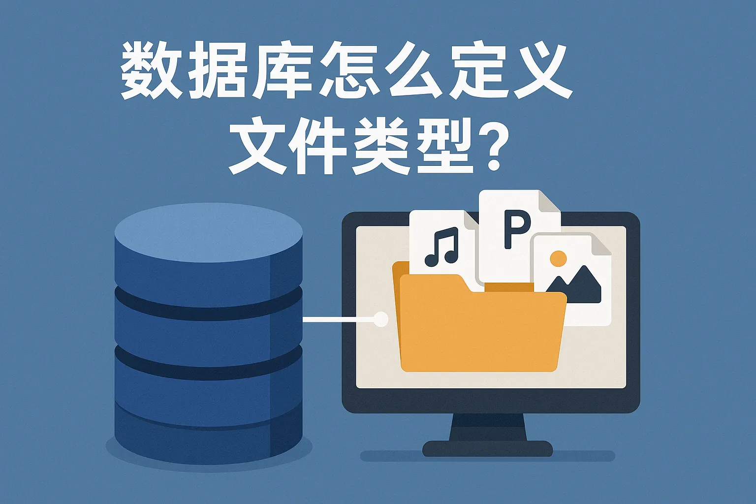数据库怎么定义文件类型