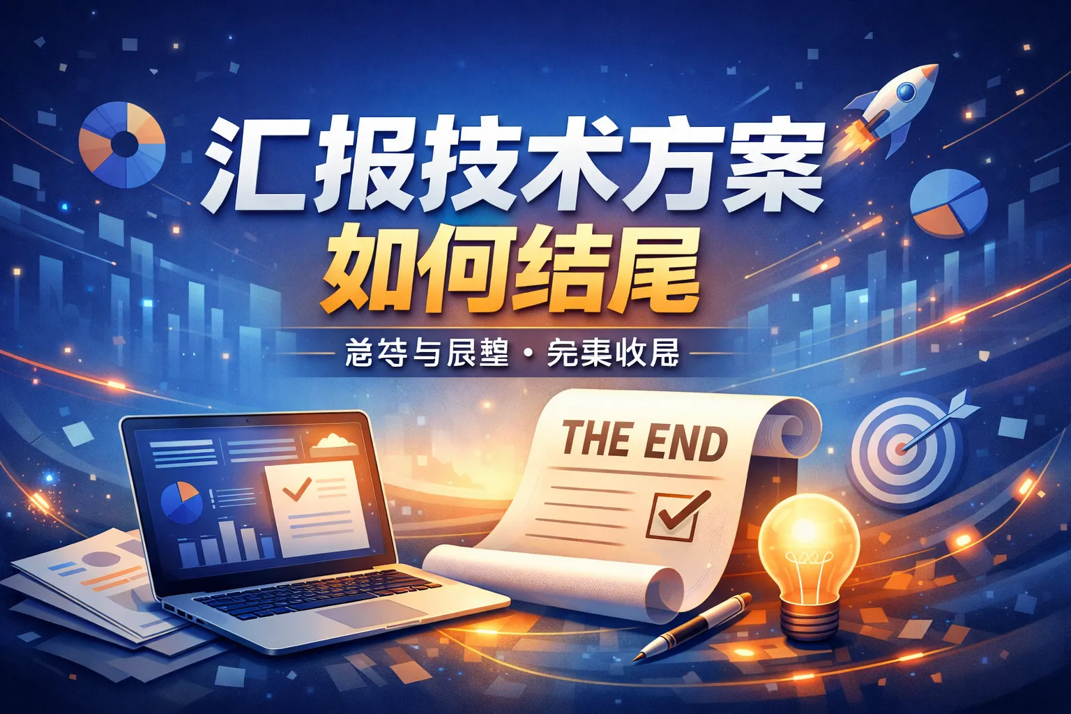 汇报技术方案如何结尾