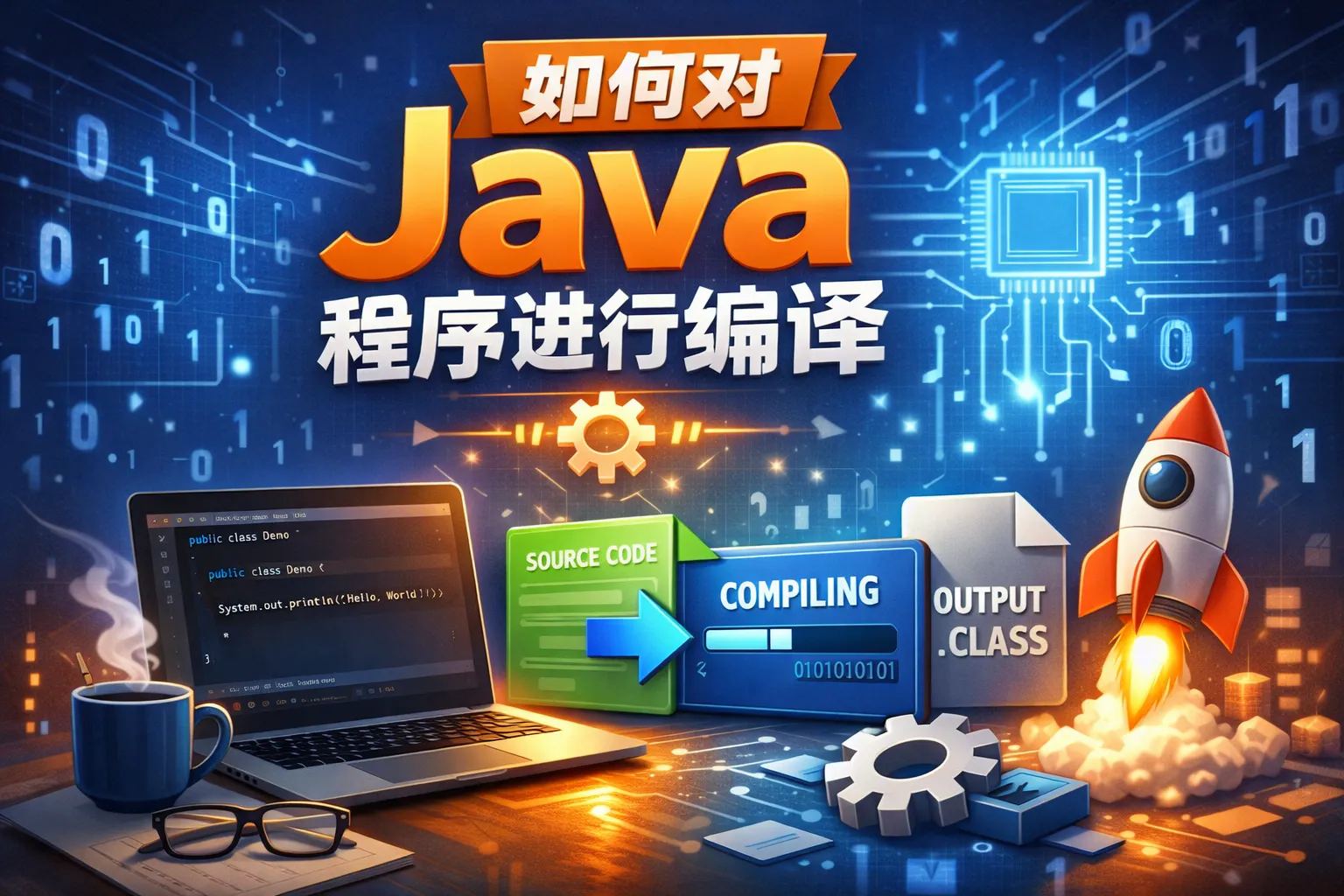 如何对java程序进行编译