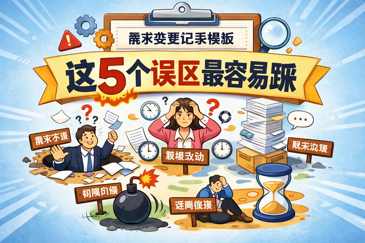 做需求变更记录模板，这5个误区最容易踩