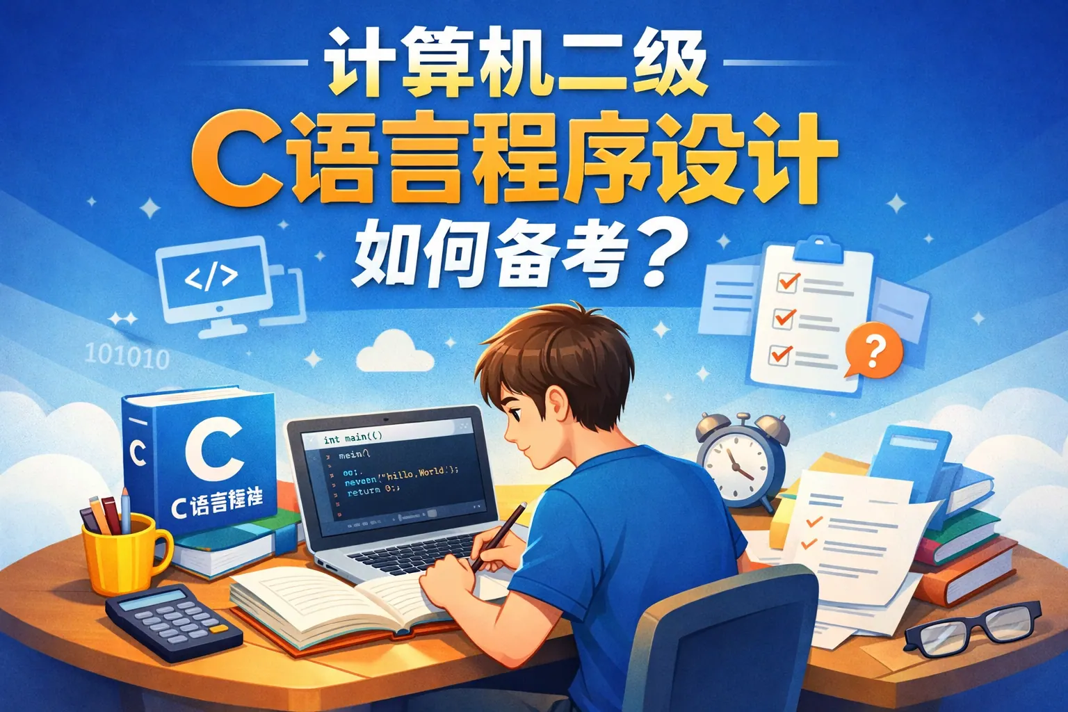 计算机二级c语言程序设计如何备考