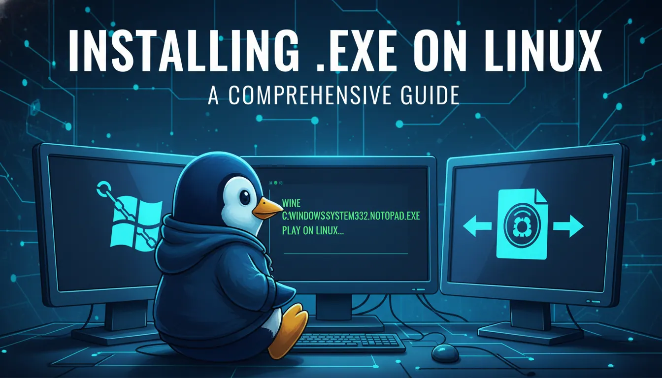 linux中 exe如何安装