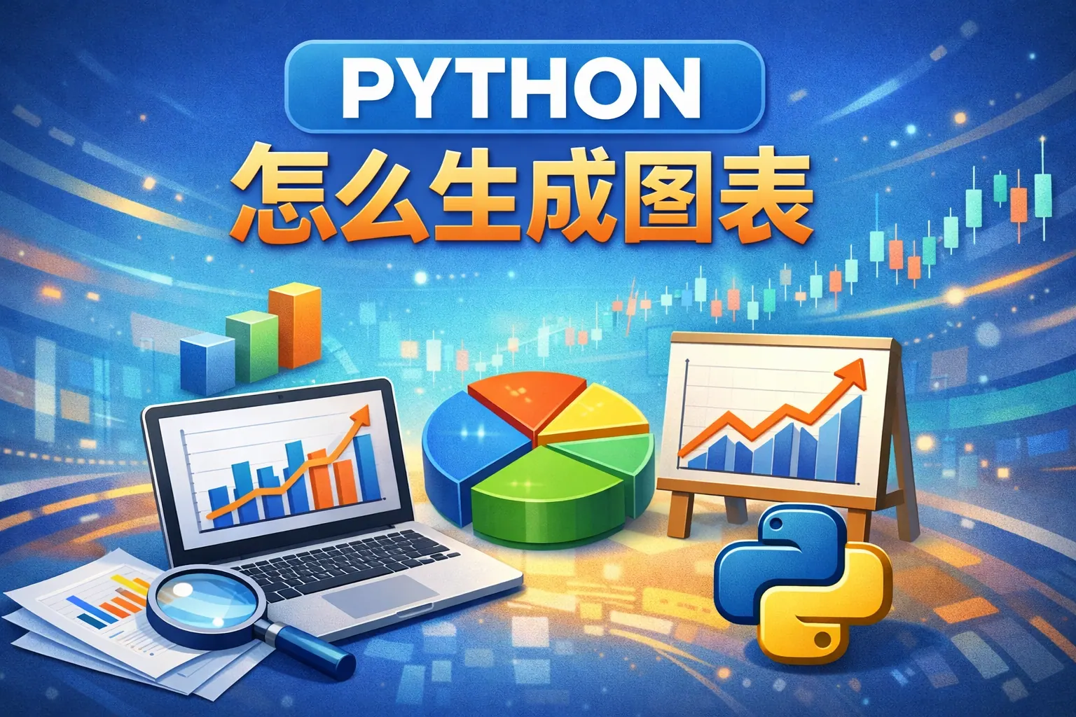 python 怎么生成图表