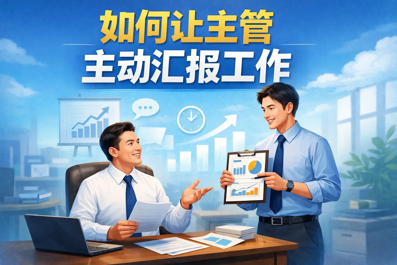 如何让主管主动汇报工作