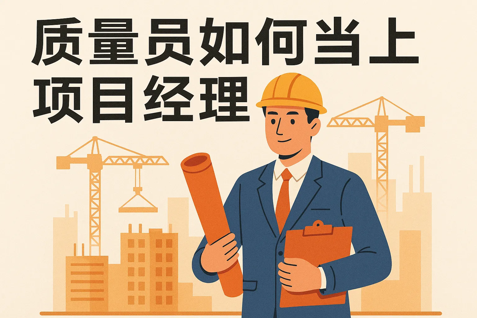质量员如何当上项目经理