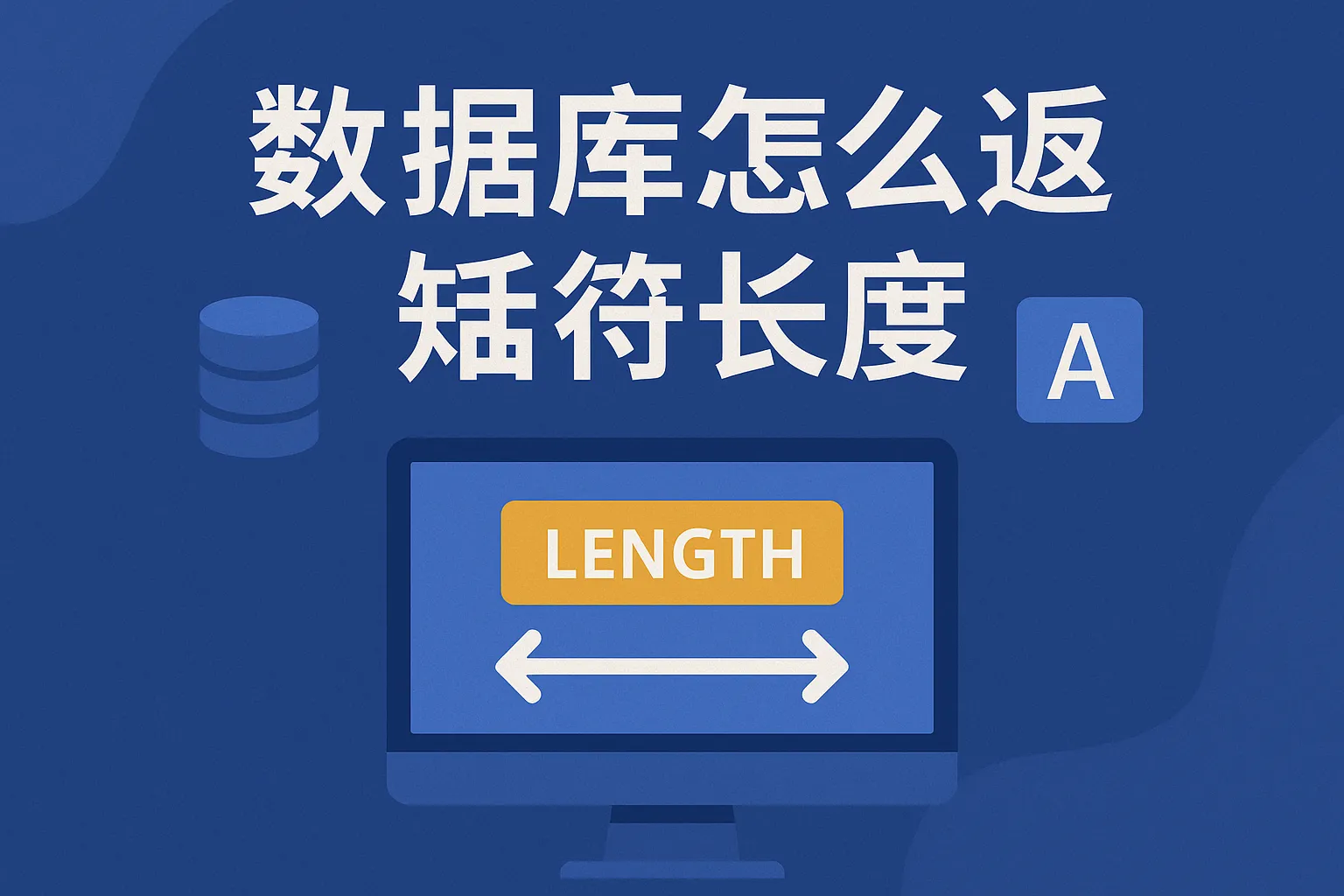 数据库怎么返回字符长度